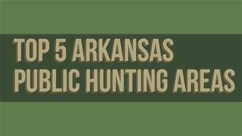 Public Land Hunting Season Arkansas 2024 2024 Elle Elfreda