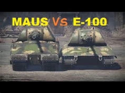 E Vs Maus War Thunder Pl Youtube