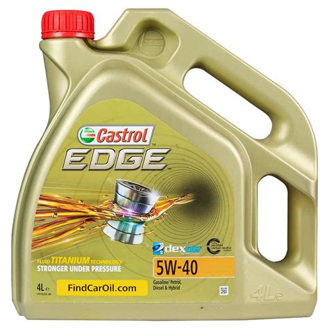 Castrol Edge Titanium Fst W W Lit V S Rl S Rak Ft Ft