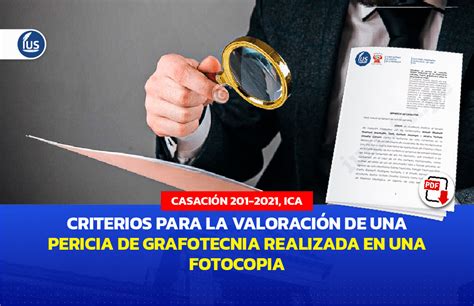 Criterios Para La Valoraci N De Una Pericia De Grafotecnia Realizada En