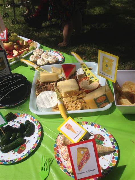 The Very Hungry Caterpillar party food | Hungry caterpillar party, Very ...