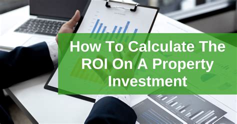 Tips To Help You Calculate Your Propertys Roi Evolve Nevada