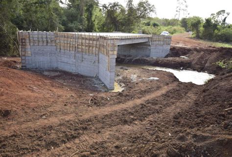 Ponte Sobre Curral De Arame Concretada E Obra Entra Na Fase Final