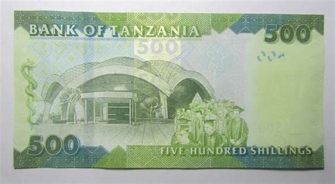 Tanzania Billete 500 Shillings 2010 Pick 40 Unc Argcollectibles