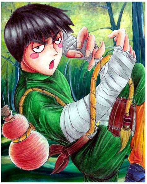 Rock Lee: Drunken Fist Kung Fu by Giosuke on DeviantArt | Anime naruto ...