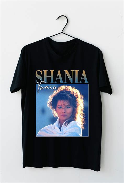 Shania Twain 90s Shania Twain Vintage Tshirt Retro Shania - Etsy