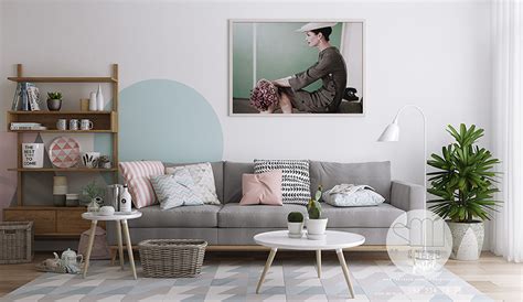 20 Ways to Use Pastel Colors in Scandinavian Living Rooms | Home Design ...