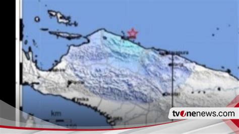 Gempa 5 8 Magnitudo Guncang Wilayah Keerom Papua Guncungan Terasa