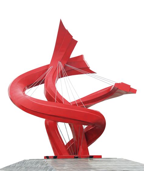 Red abstract sculpture piece PNG Image - PurePNG | Free transparent CC0 ...