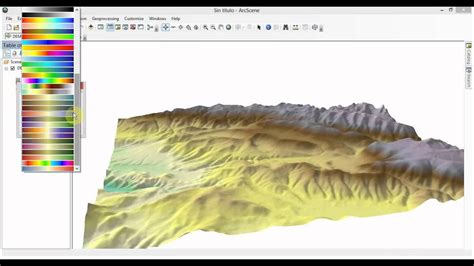 3d De Corte De Elevacion Con ArcGIS YouTube