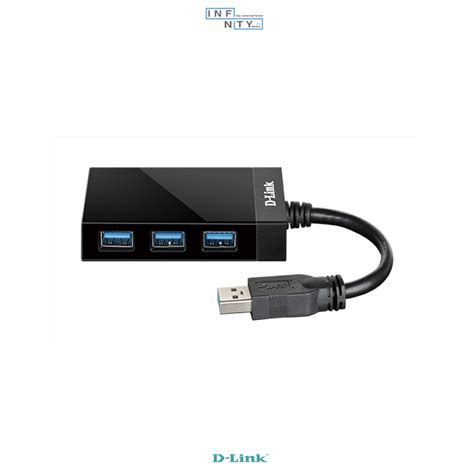 هاب 4 پورت D-LINK دی-لینک مدل DUB-1341 - اینفینیتی نتورک
