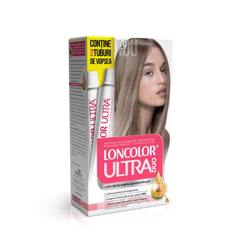 Перманентна боя за коса Loncolor Ultra Max Dark Gray Blonde мл eMAG bg