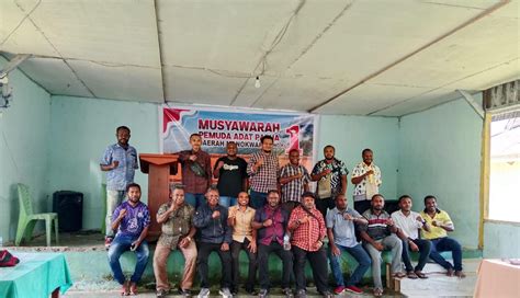 Musda I Ruben Meidodga Didaulat Pimpin Pemuda Adat Papua Daerah