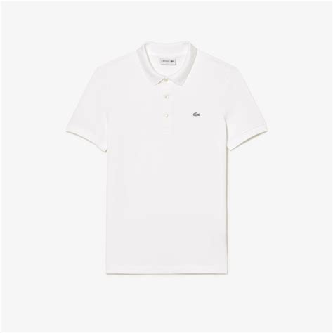 Lacoste Slim Fit Stretch Cotton Piqué Grey Crocodile Polo Shirt Ph4014