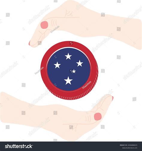 Samoa Flag Vector Hand Drawnsamoan Tala Stock Vector (Royalty Free ...