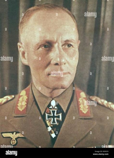 Erwin Rommel (color photo Stock Photo - Alamy