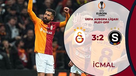 Qalatasaray 3 2 Sparta Praqa UEFA Avropa Liqası keçid pley off