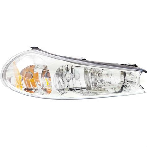 New Set Of 2 Driver And Passenger Side Headlamp Assembly Fits 98 2000 Ford Contour Ebay