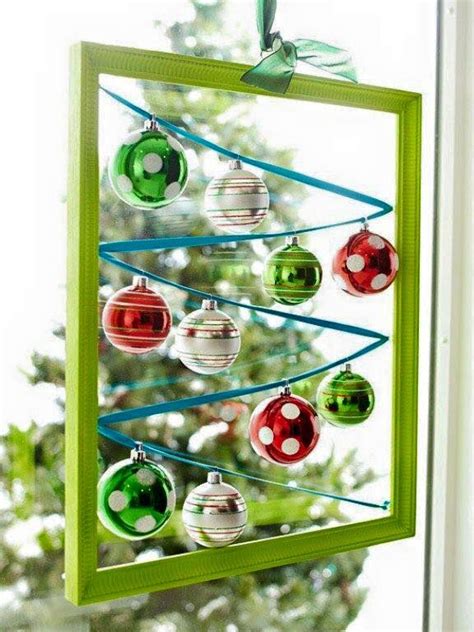 Frame Christmas Decor Diy Diy Holiday Christmas Window Decorations