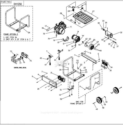 Generac Parts Diagram For Unit