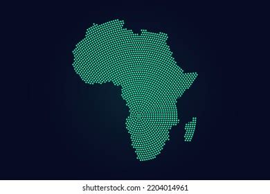 Africa Map World Map Vector Template Stock Vector (Royalty Free) 2204014961 | Shutterstock