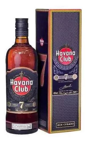 Havana Club Añejo 7 Años Ron Oscuro Botella 750ml C Estuche MercadoLibre