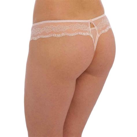 Tanga Rose Ravissant En Nylon Wacoal Lingerie Fitancy