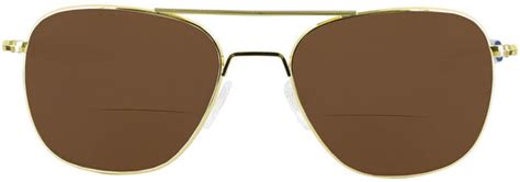 Aviator 23k Gold Xl Bifocal Sunglasses