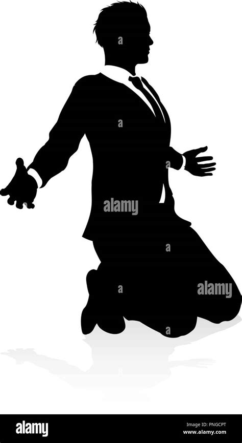 Business Person Silhouette Stock Vector Image & Art - Alamy