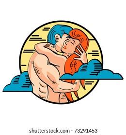 121 Romantic Sex Love Nude Stock Vectors And Vector Art Shutterstock