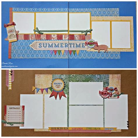 Scrapbooking Page Layouts