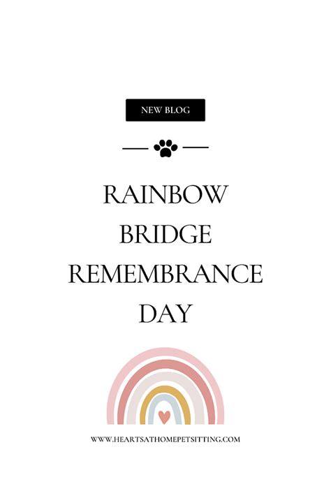 Rainbow Bridge Remembrance Day