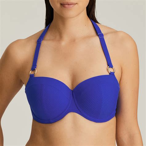 PrimaDonna Swim SAHARA Electric Blue Padded Balcony Bikini Top