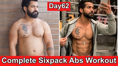 Day62 Complete Sixpack ABS Workout Hardcore Upper And Lower Abs