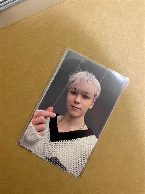 Seventeen Vernon Fml M U Record Lucky Draw Pc Hobbies Toys