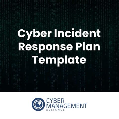 Cyber Incident Response Plan Template (100% Free) - InfoSec Careers Network