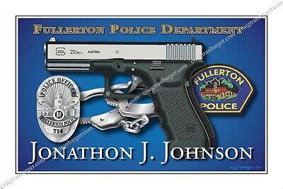 Police,Fullerton,Department,Sheriff,Retirement,Promotion,badge,gift | eBay