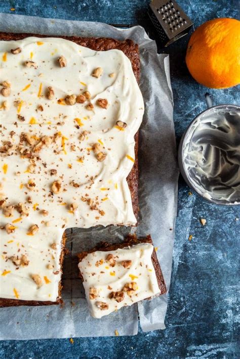 Carrot Cake Traybake Something Sweet Something Savoury