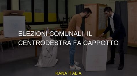 Elezioni Comunali Il Centrodestra Fa Cappotto Youtube