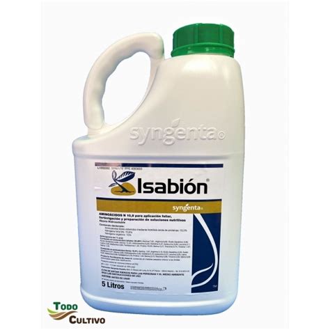 Isabion Aminoácido Nutriente Biológico Aminoácidos Absorción Foliar