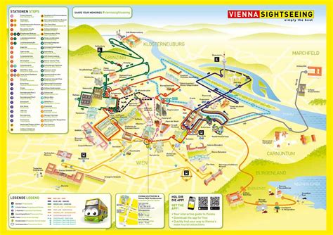 Mientras Tanto Barrer Significado Mapa De Viena Con Monumentos Nylon