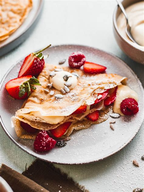 Dairy Free Coconut Milk Crepes Forkful Of Plants