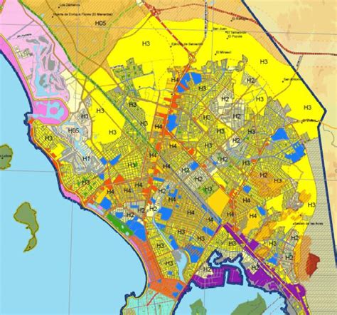 Zoning Map PE04 for Mazatlán Source IMPLAN 2015a p 339 Download