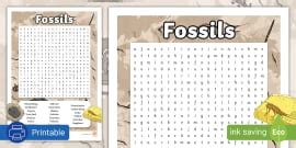 Draw The Fossil Art Activity Fossil Drawing Twinkl