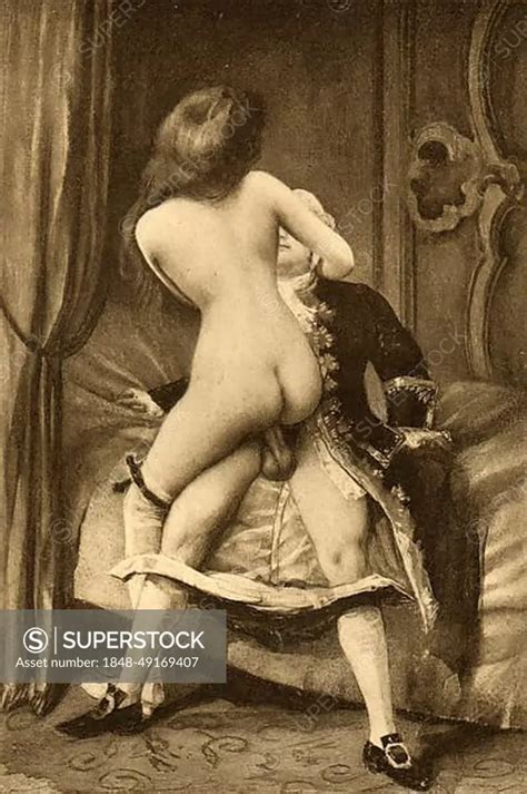 Couple Having Sex Erotic Illustration By Edouard Henri Avril May To A French