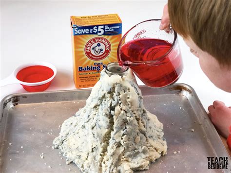 Simple Baking Soda Volcano Recipe | Dandk Organizer