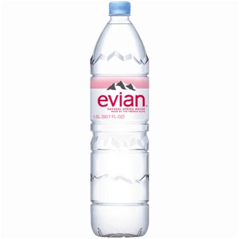 Evian Natural Spring Water Bottle, 1.5 L - Fry’s Food Stores