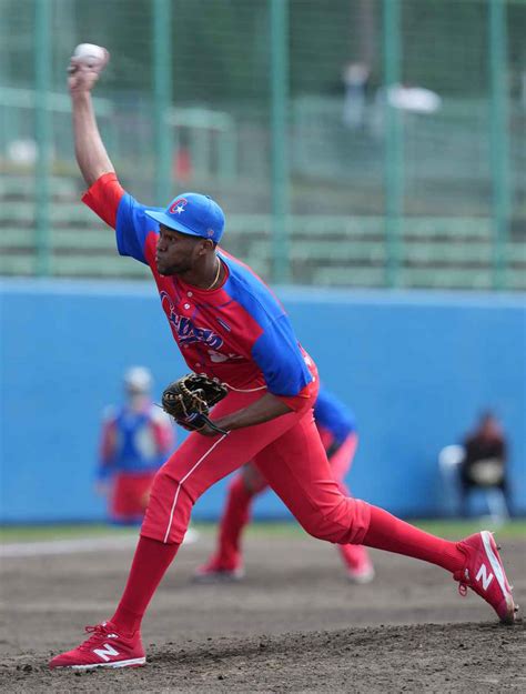 Wbcキューバ代表の中日守護神 R・マルティネス 2番手で1回2kピシャリ 最速154キロ計測 イザ！