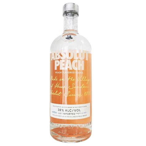 Comprar Vodka Absolut Apeach 1 Litro Suecia Online Licorea