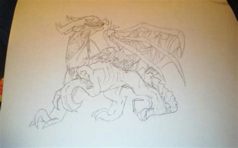 Zombie Dragon by AriTheCartoonist on DeviantArt